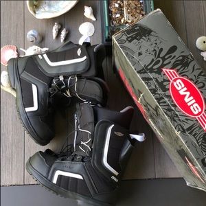 Sims snow board boots